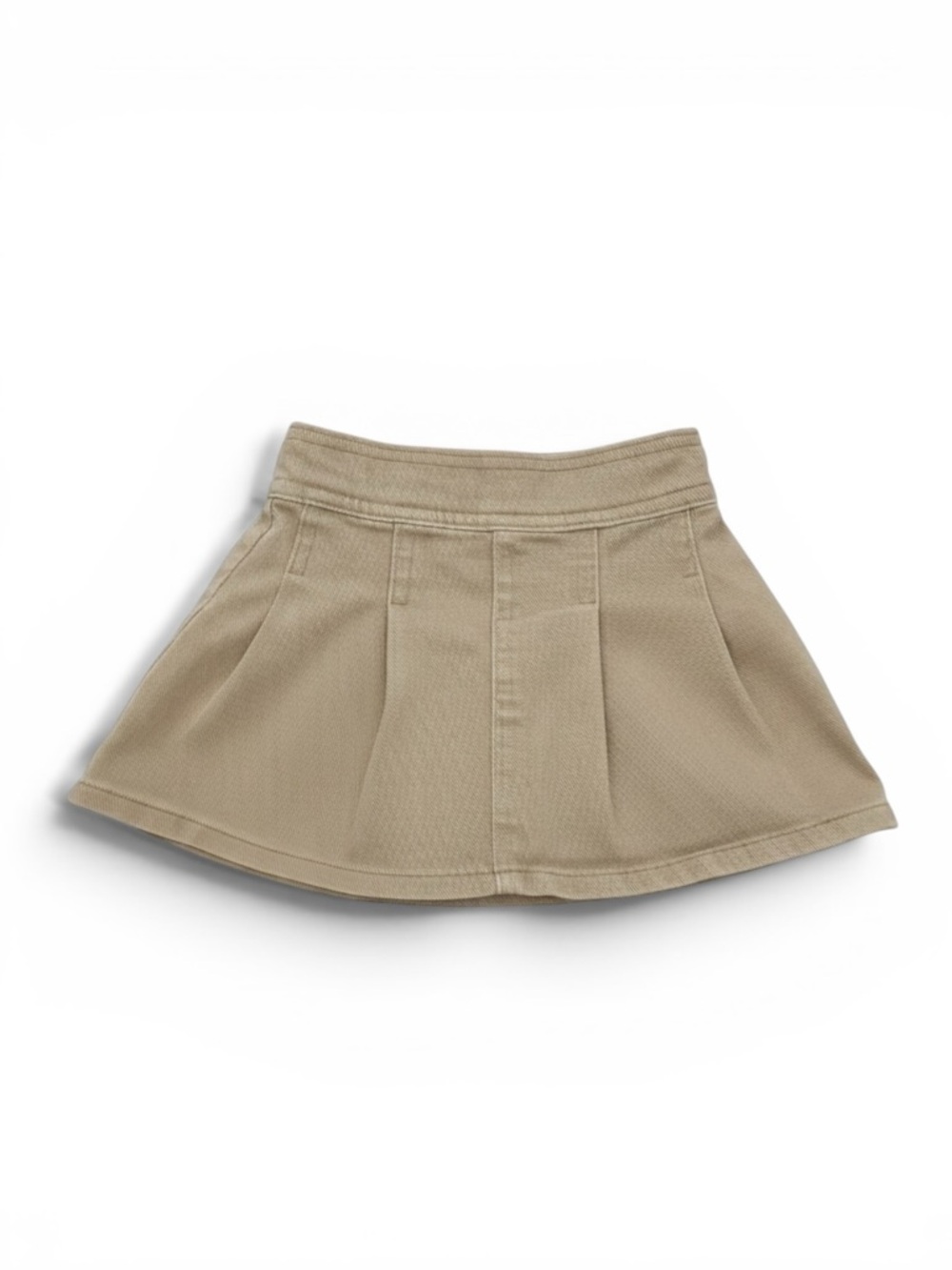 H&M Beige Pleated Skirt Girls 2T